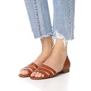 MADEWELL | Leila English Saddle Leather Sandal 8.5